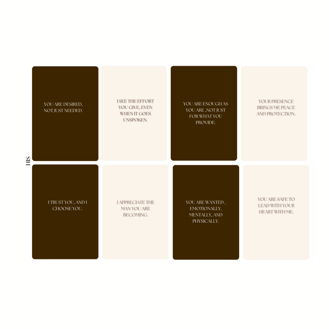 Couples Affirmation Cards