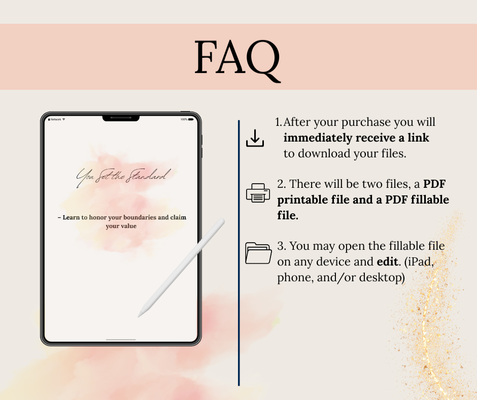 Self-Worth Journal: Know your Worth