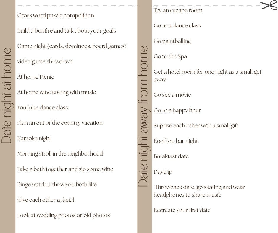 Pick & Plan Date Night-Date Night, Reimagined